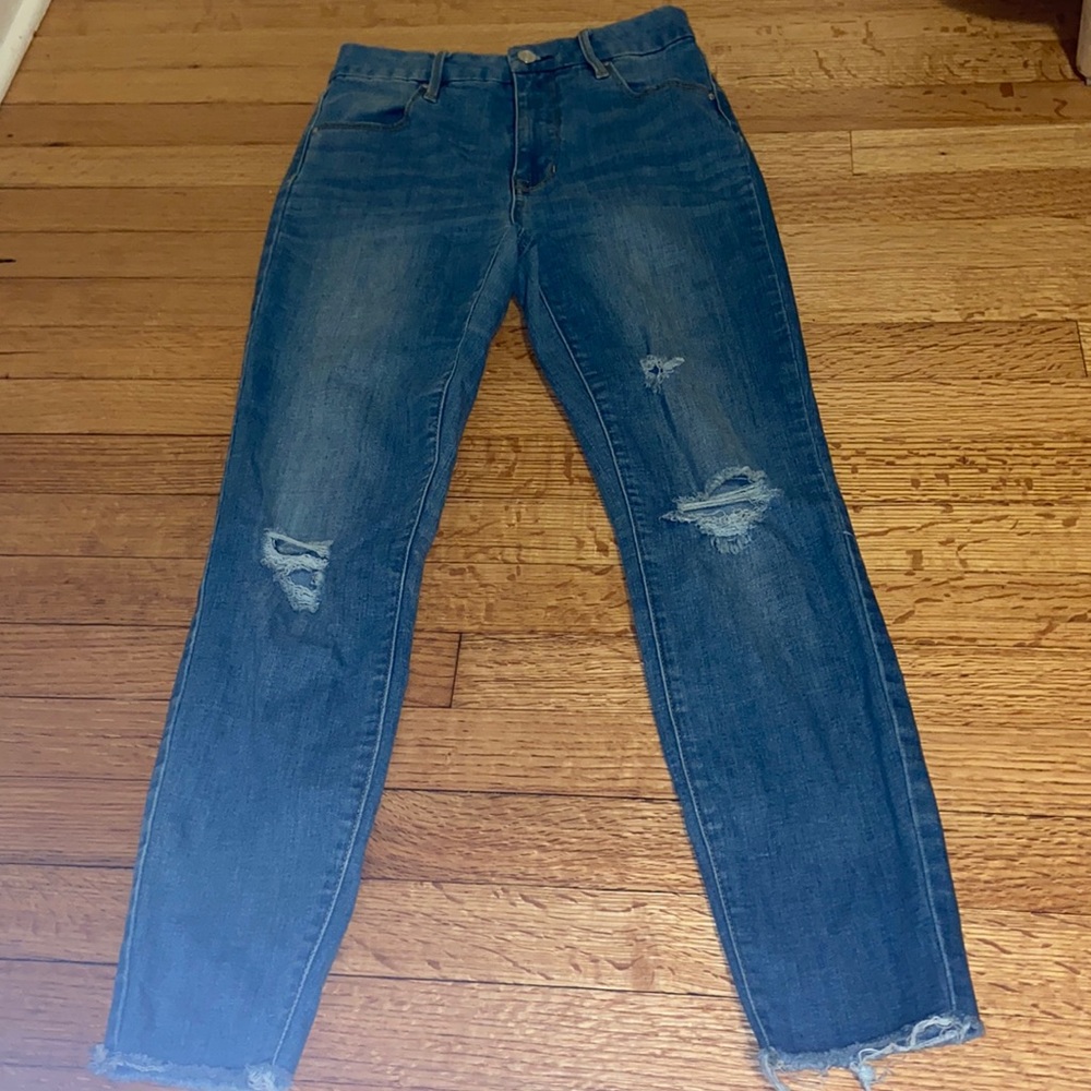 Pacsun skinny ripped jeans